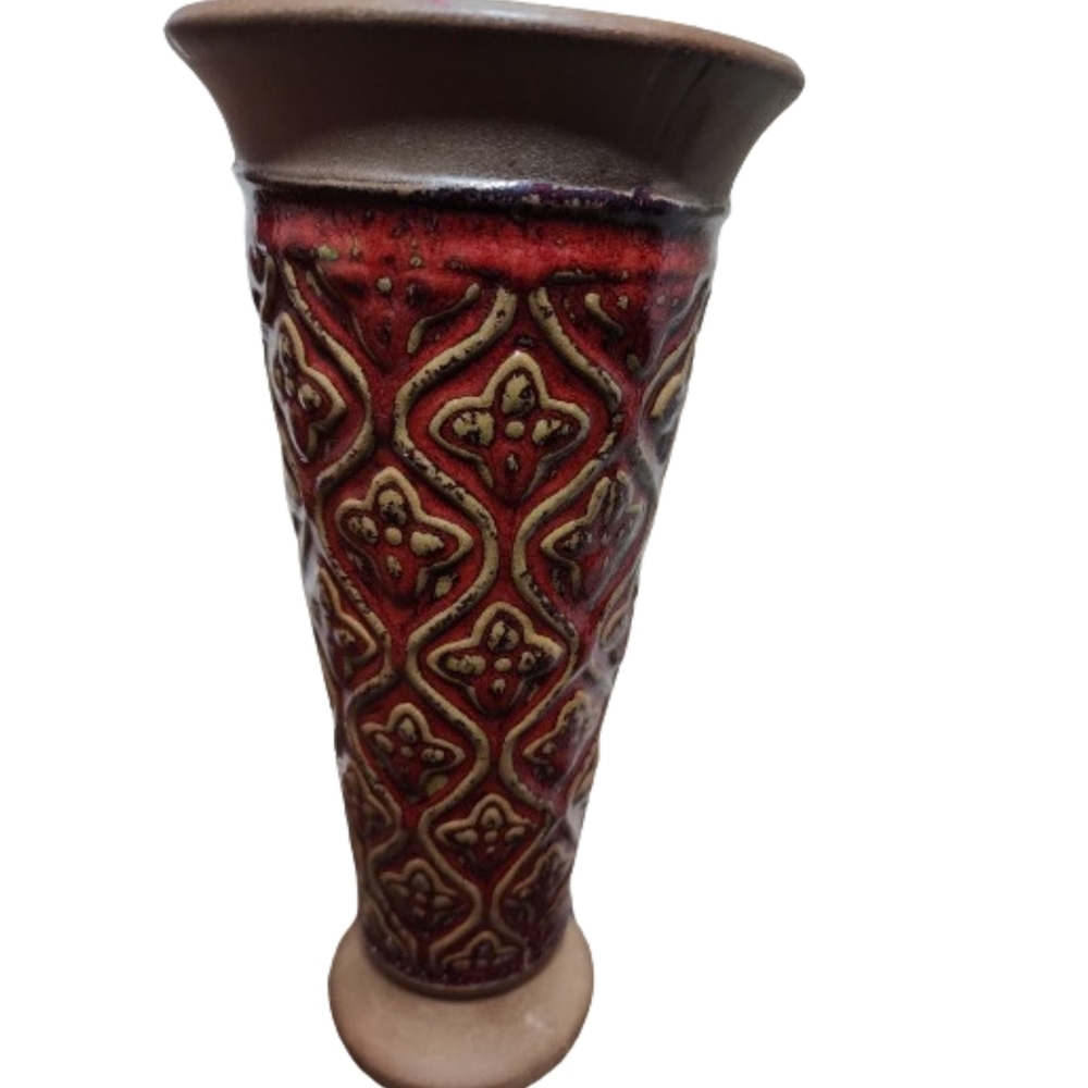 Vintage Arts & Craft style ceramic vase‎